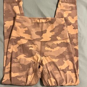 Lululemon Camo High-Waisted Leggings